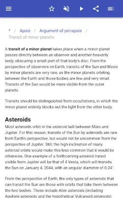 Celestial mechanics android App screenshot 6